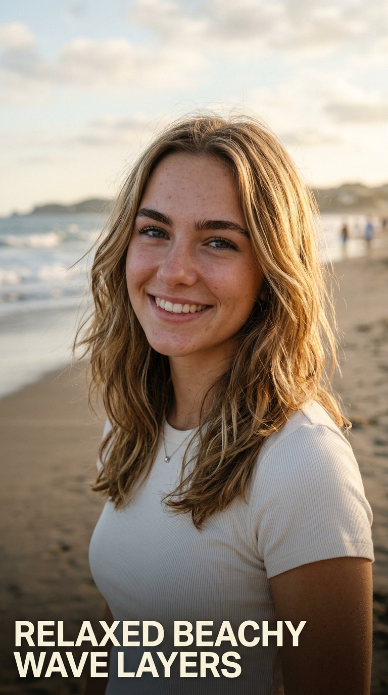 Relaxed Beachy Wave Layers