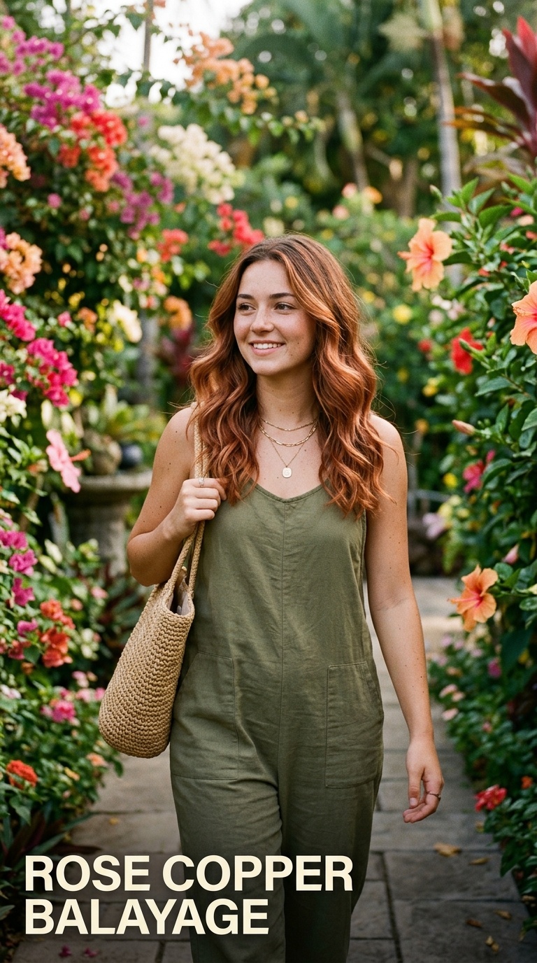 Rose Copper Balayage