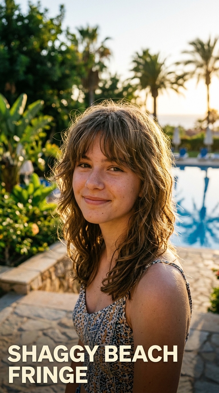 Shaggy Beach Fringe
