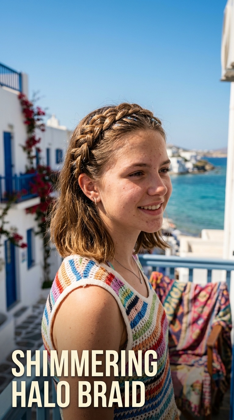 Shimmering Halo Braid
