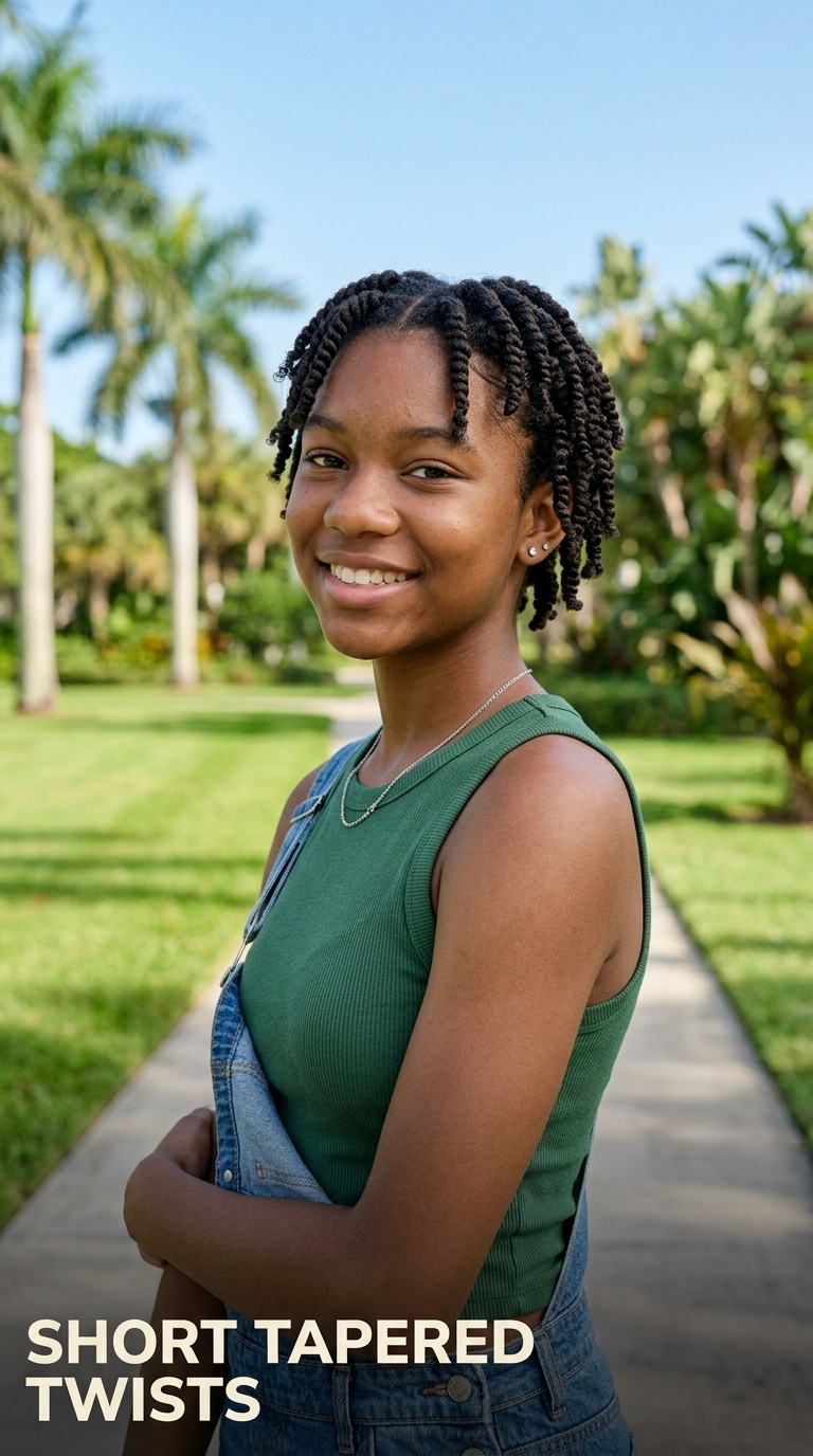 Short Tapered Twists