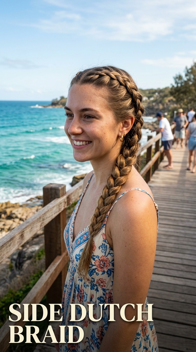 Side Dutch Braid