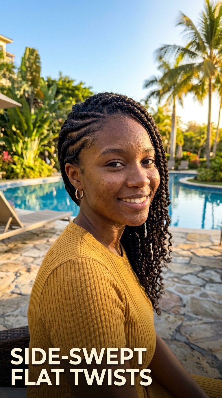 Side-Swept Flat Twists