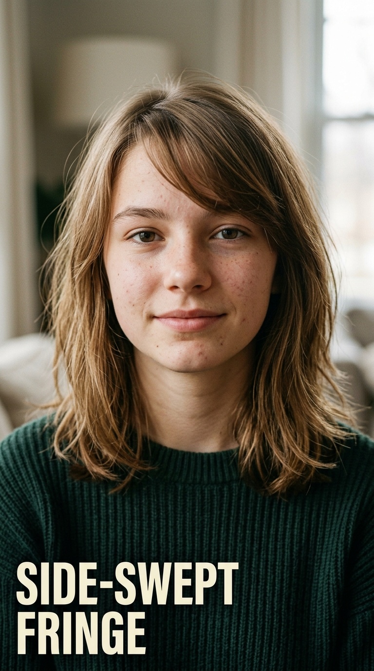 Side-Swept Fringe