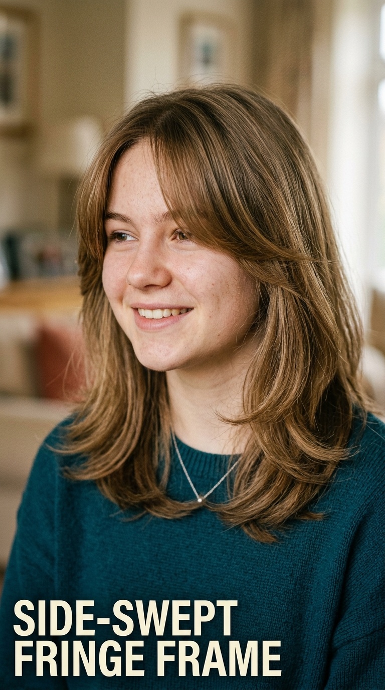 Side-Swept Fringe Frame