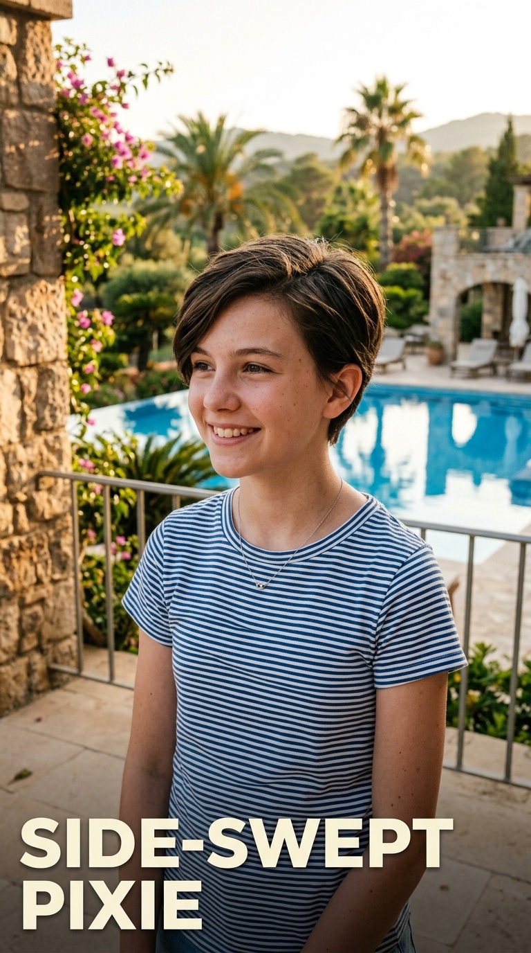 Side-Swept Pixie