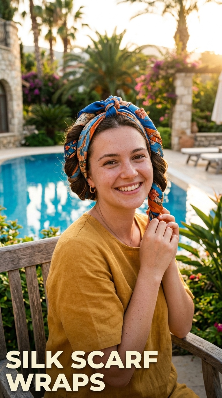Silk Scarf Wraps