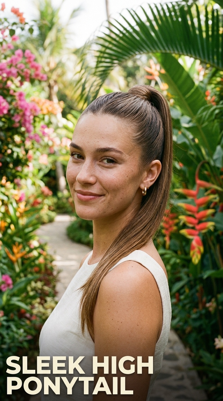 Sleek High Ponytail
