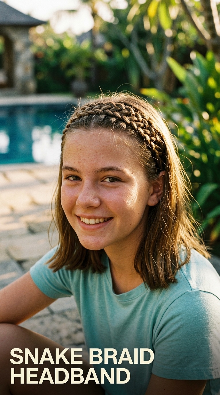 Snake Braid Headband