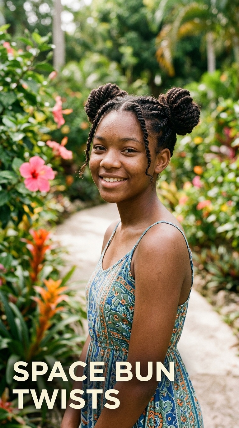 Space Bun Twists