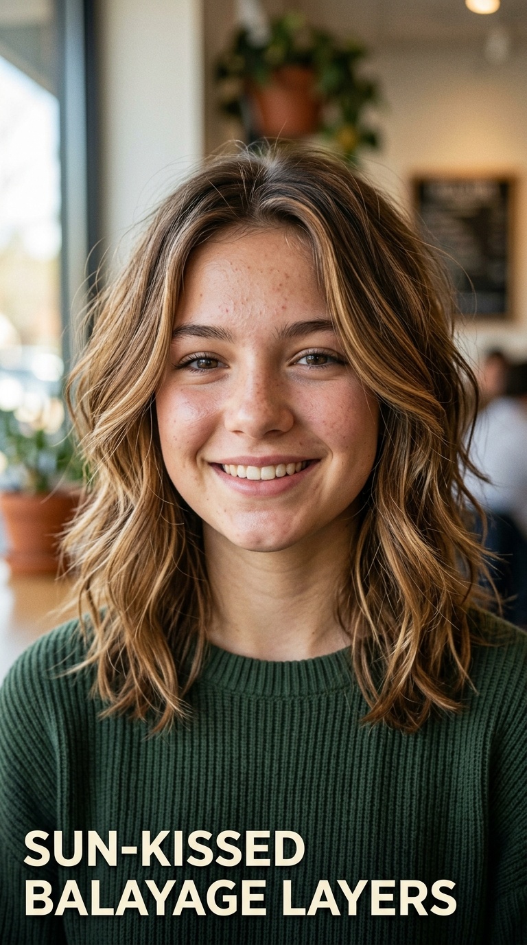 Sun-Kissed Balayage Layers