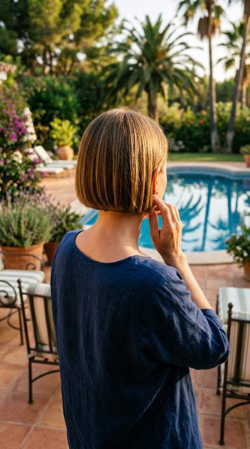 Symmetrical Ear-Length Cut