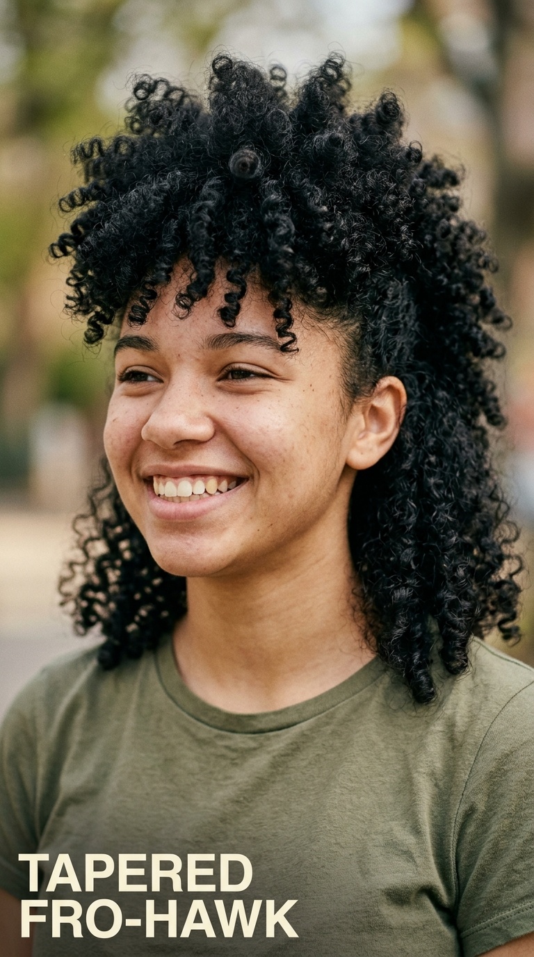 Tapered Fro-Hawk