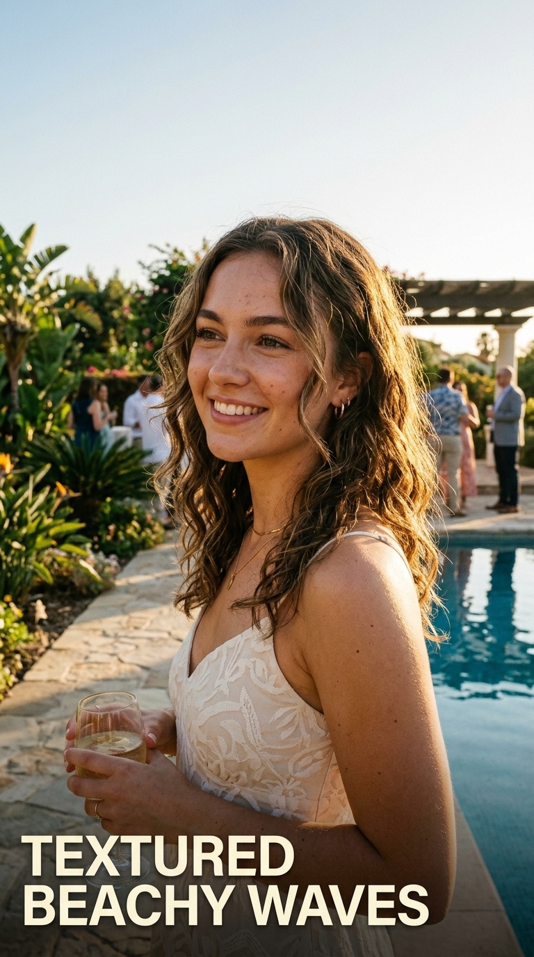Textured Beachy Waves