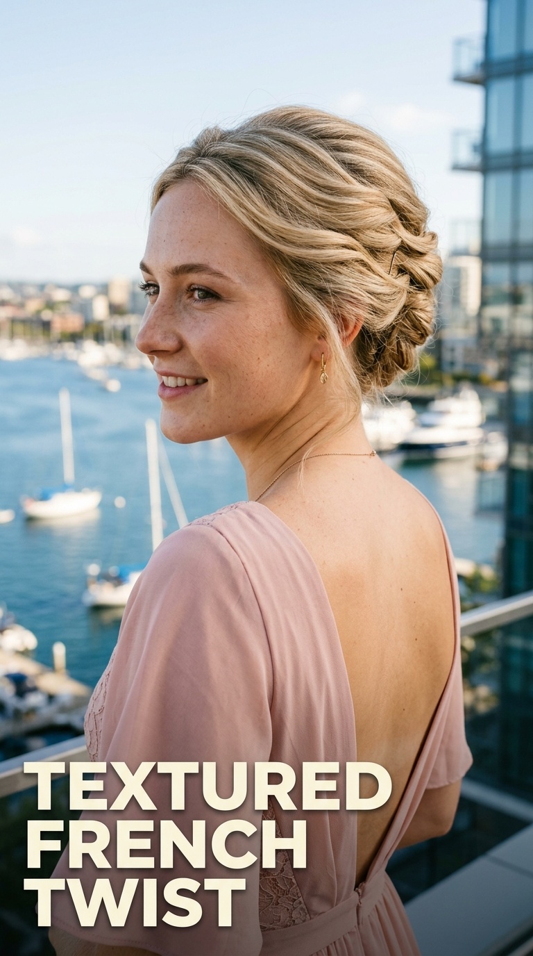 Textured French Twist
