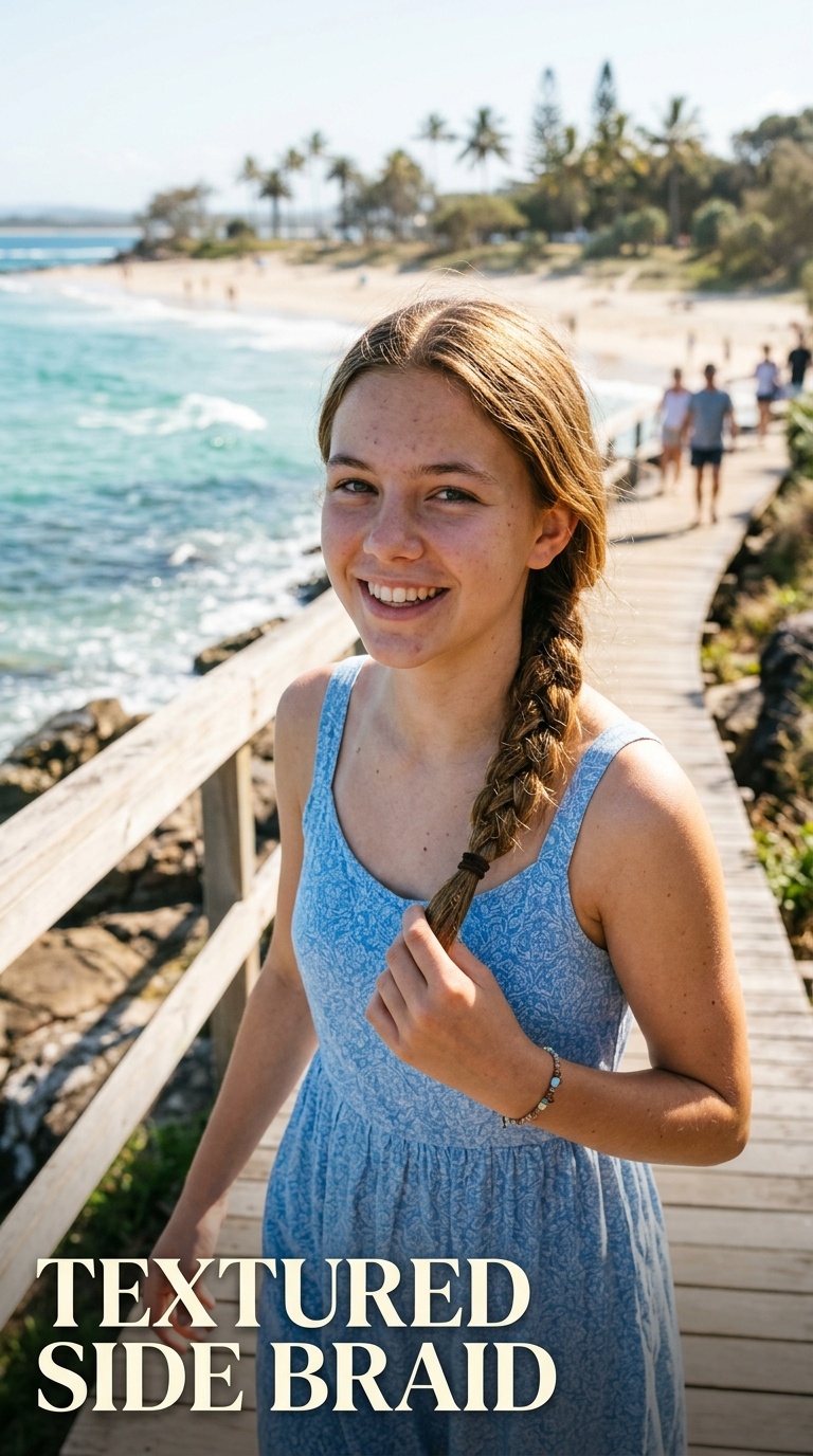 Textured Side Braid