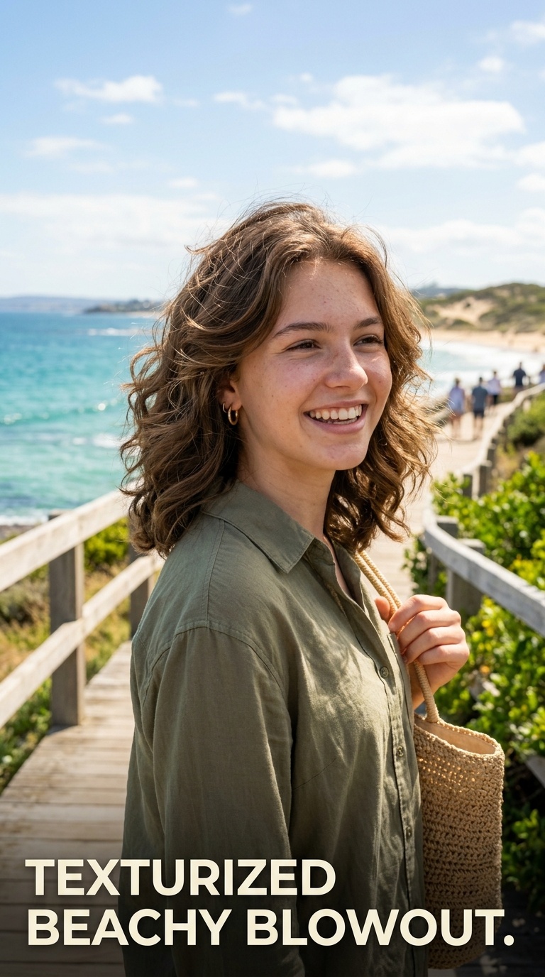 Texturized Beachy Blowout