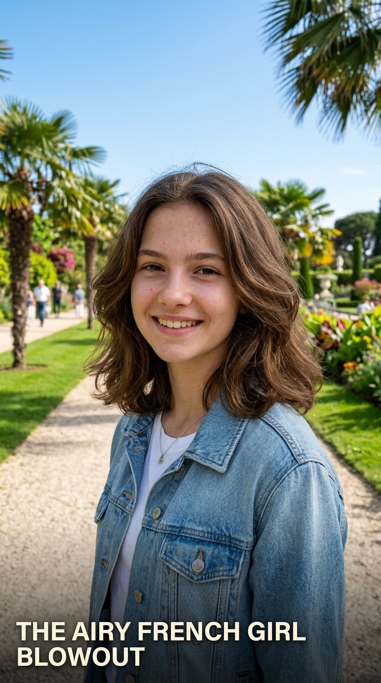 The Airy French Girl Blowout