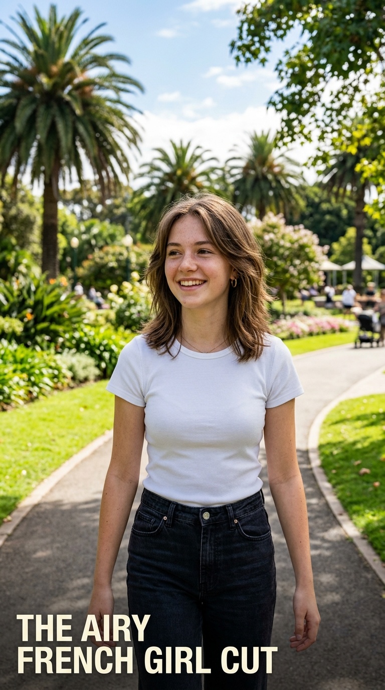 The Airy French Girl Cut