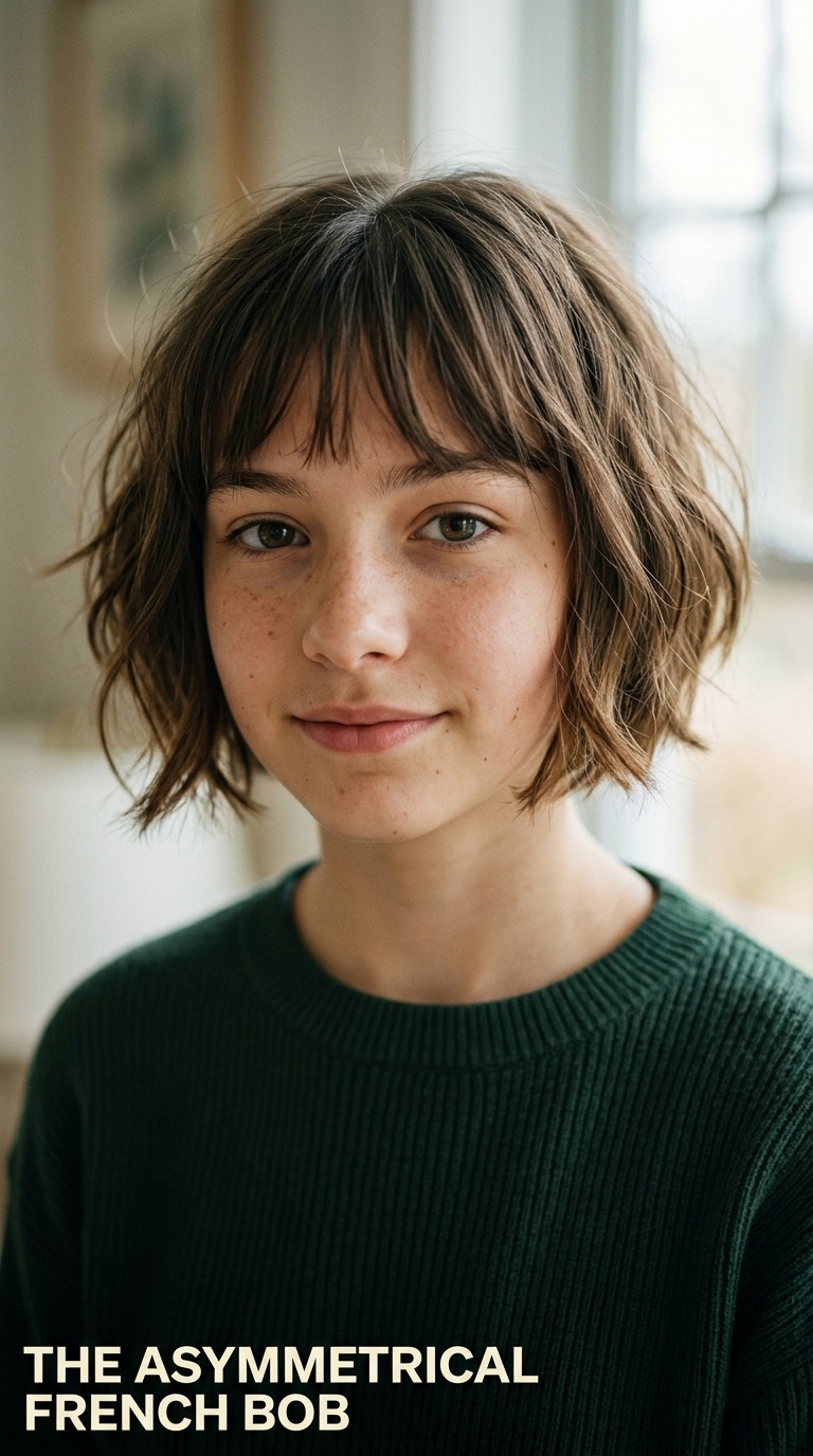 The Asymmetrical French Bob