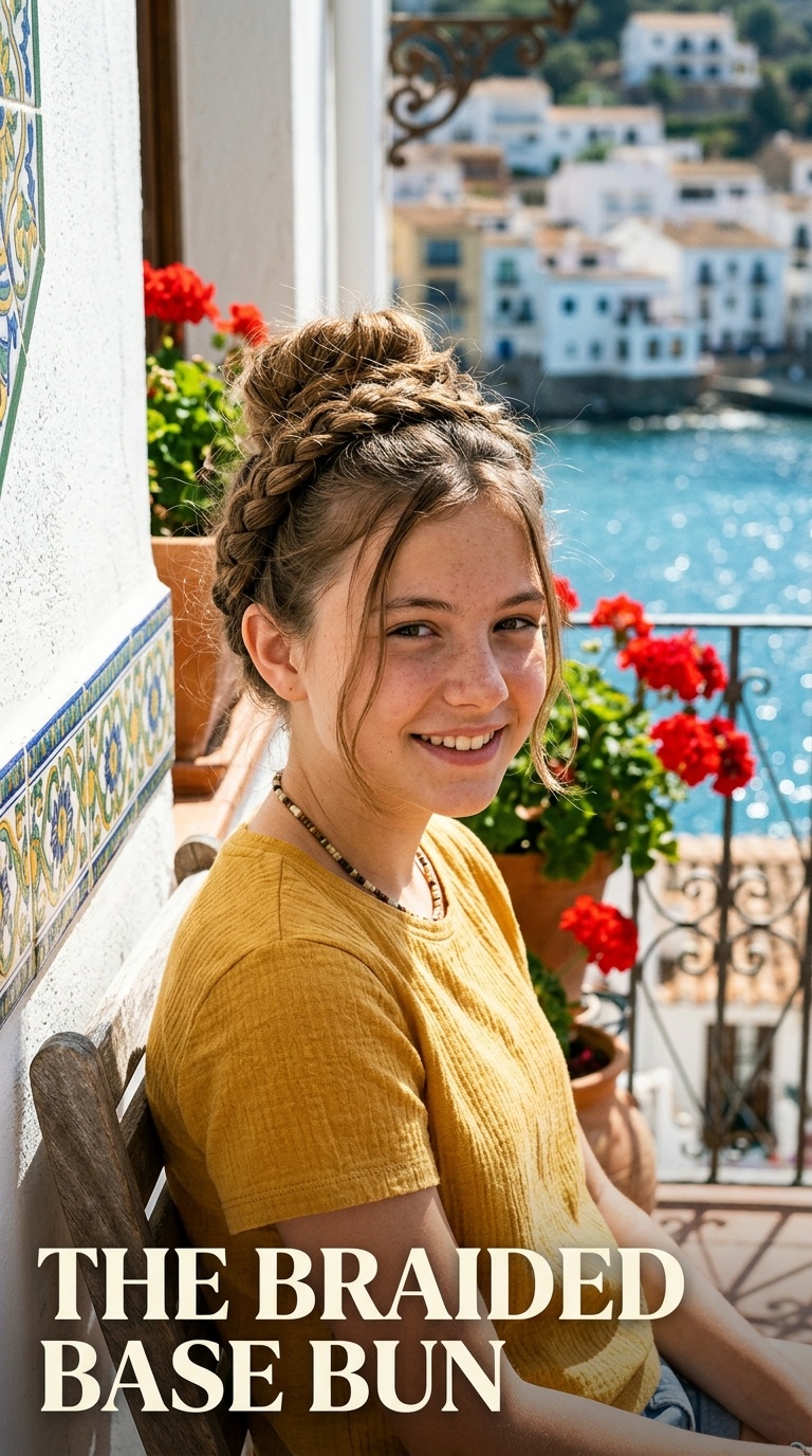 The Braided Base Bun