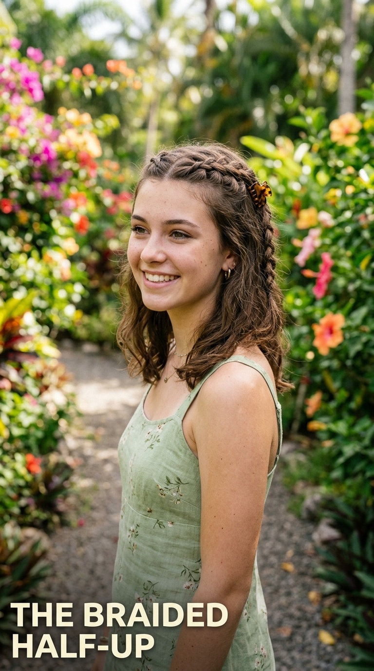 The Braided Half-Up