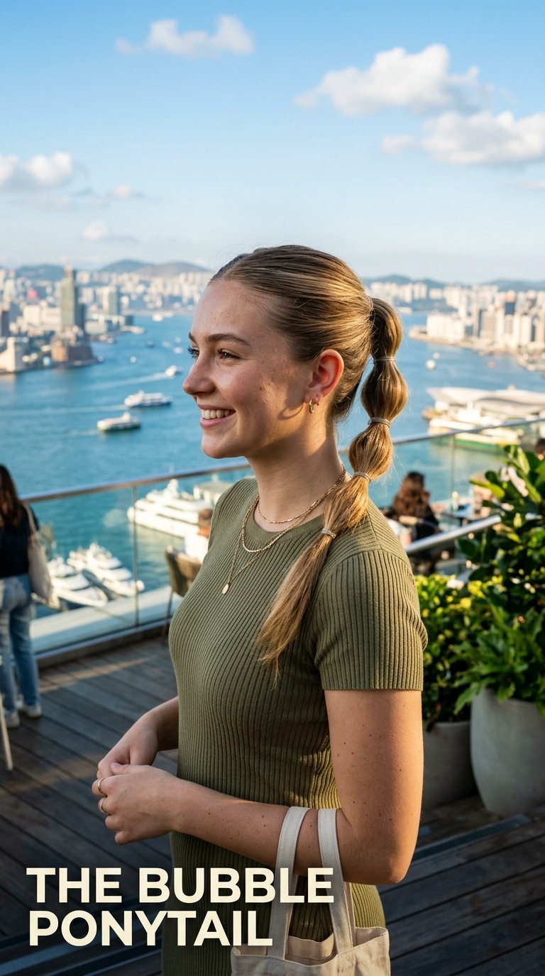The Bubble Ponytail
