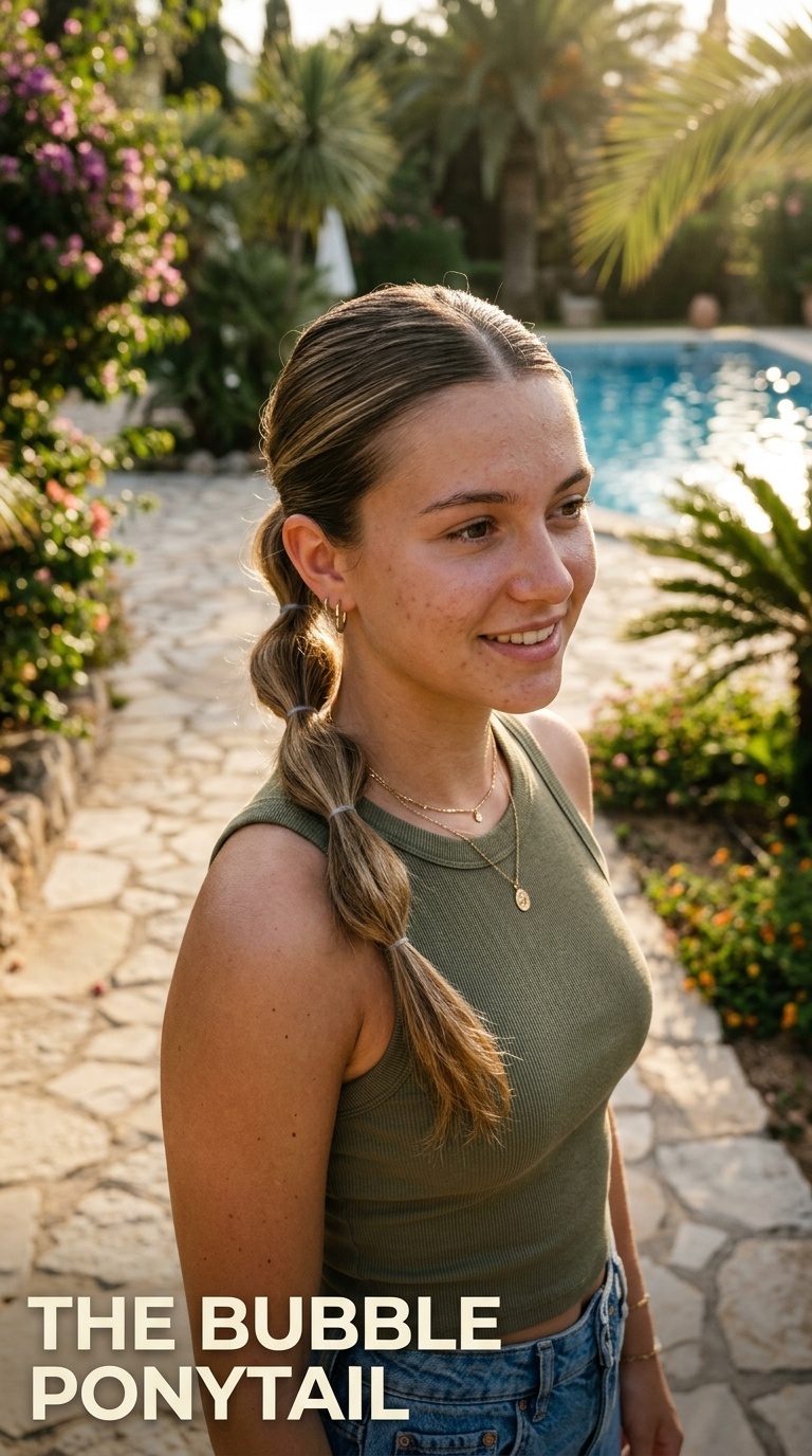 The Bubble Ponytail