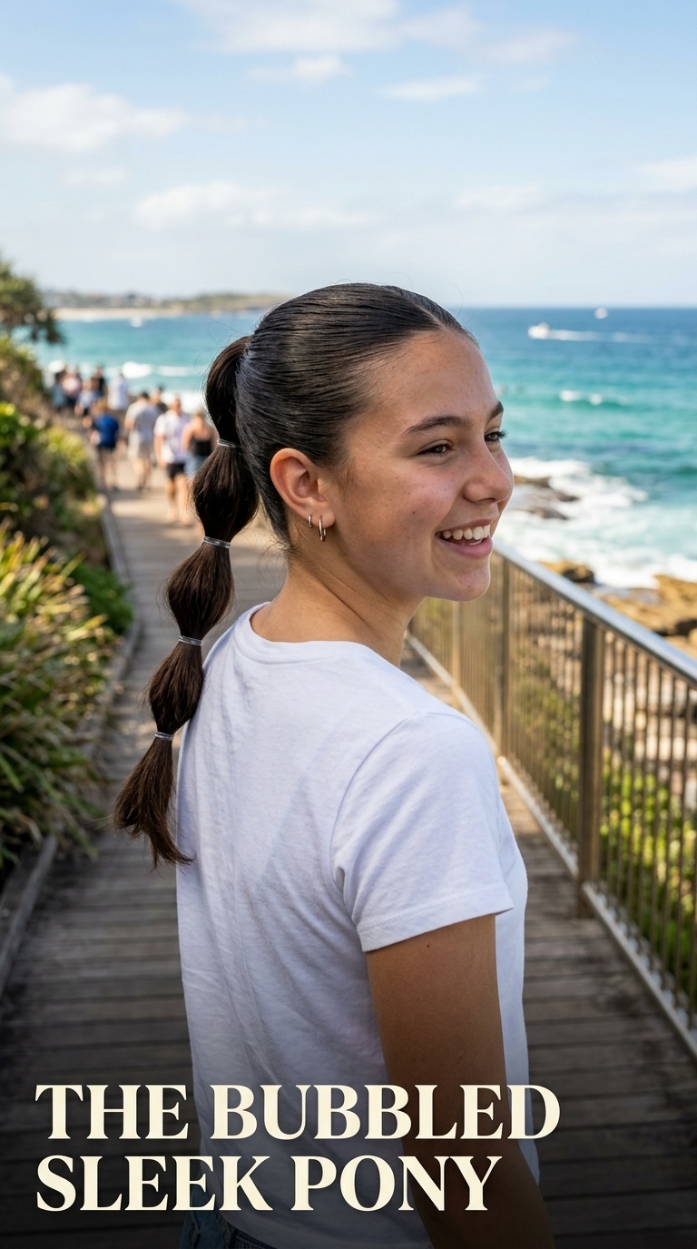 The Bubbled Sleek Pony