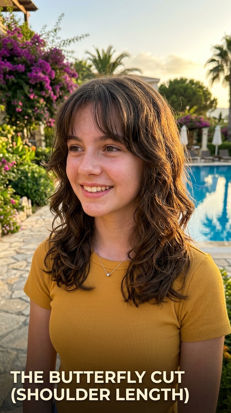 The Butterfly Cut (Shoulder Length)