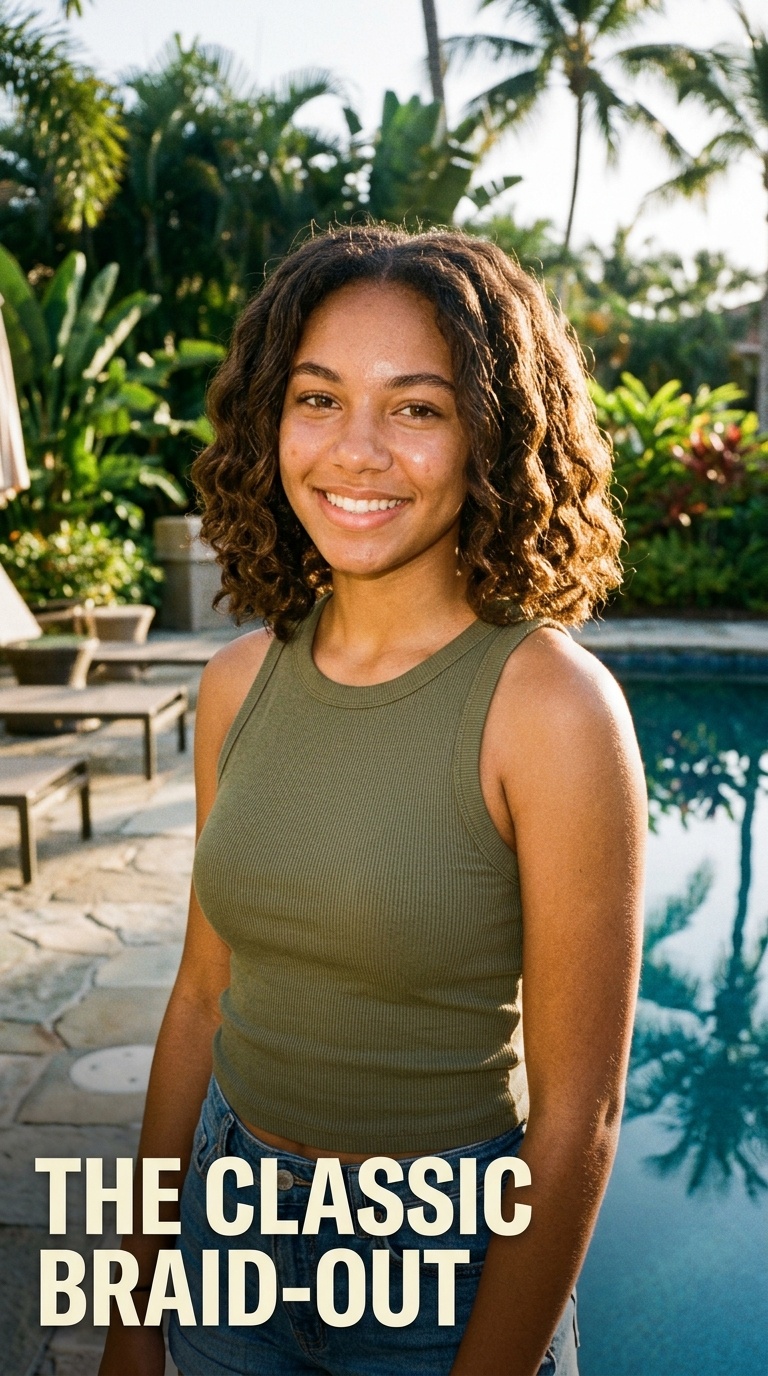 The Classic Braid-Out
