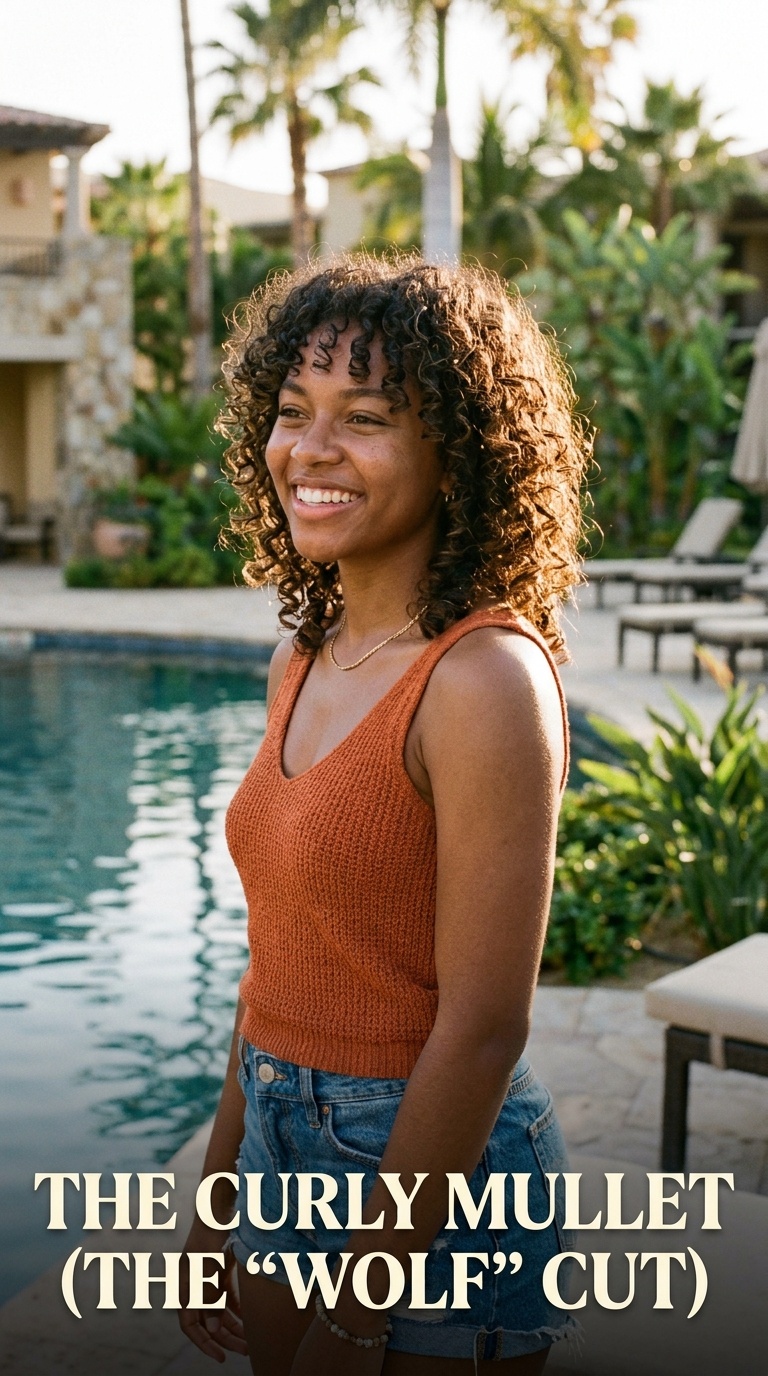 The Curly Mullet (The 