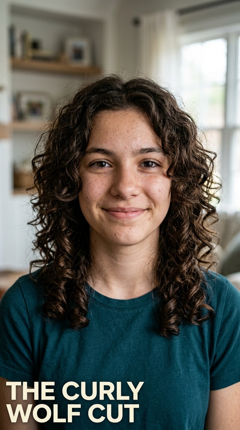 The Curly Wolf Cut