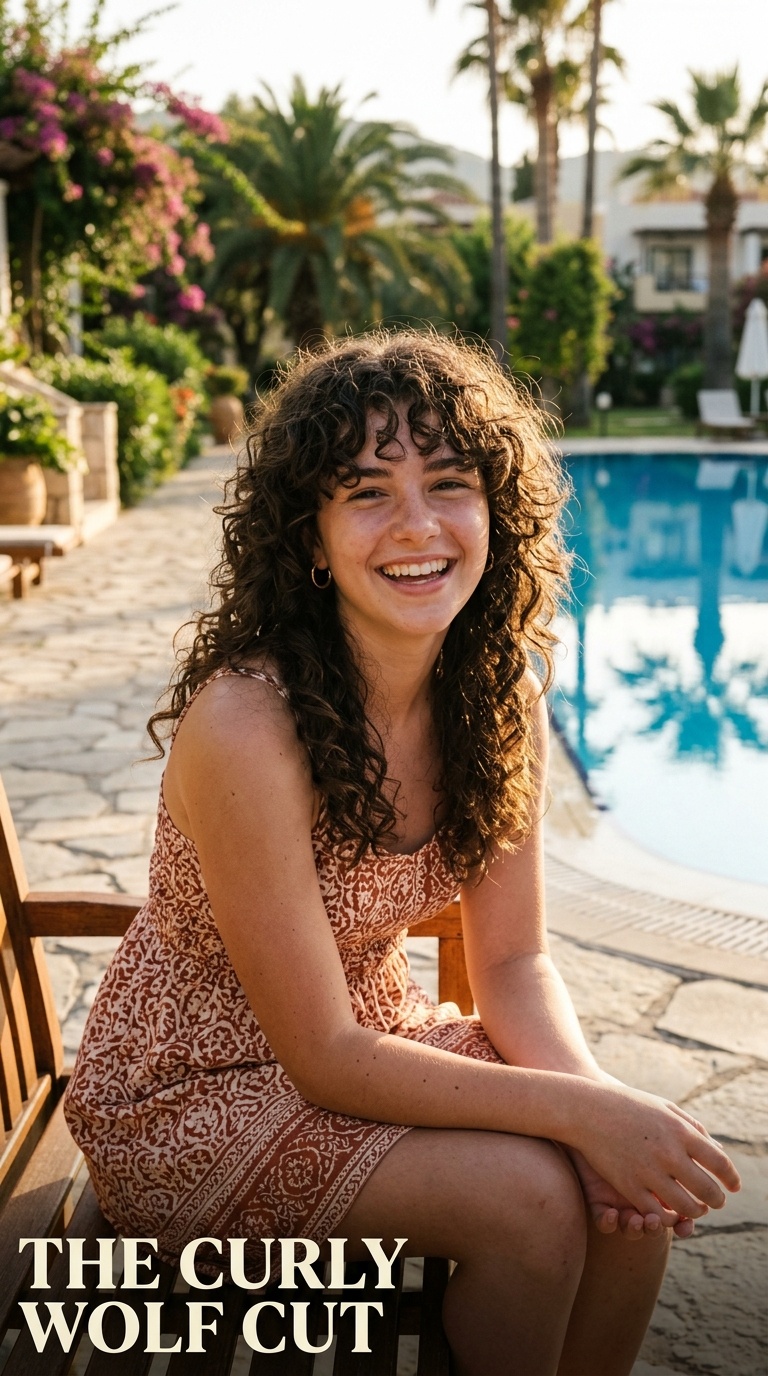 The Curly Wolf Cut