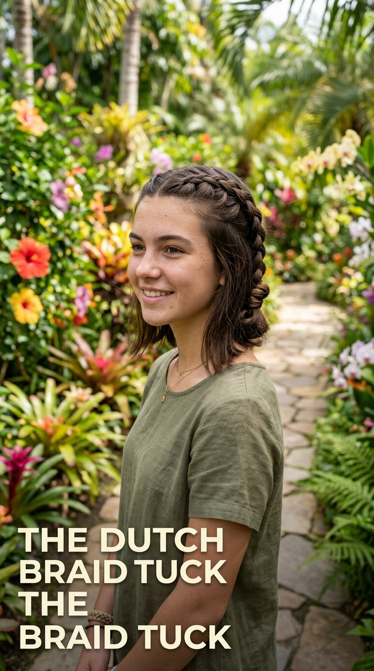 The Dutch Braid Tuck