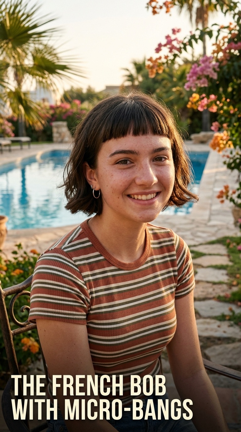 The French Bob with Micro-Bangs