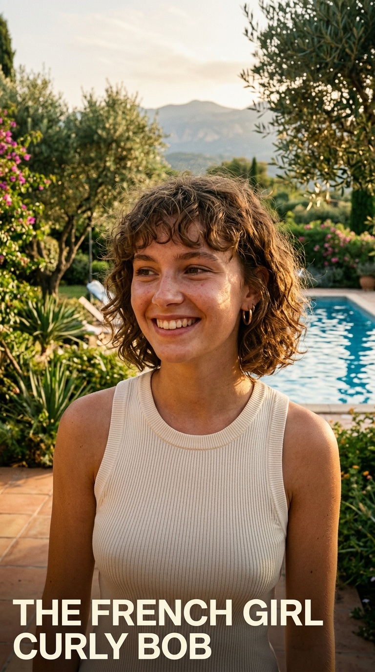 The French Girl Curly Bob