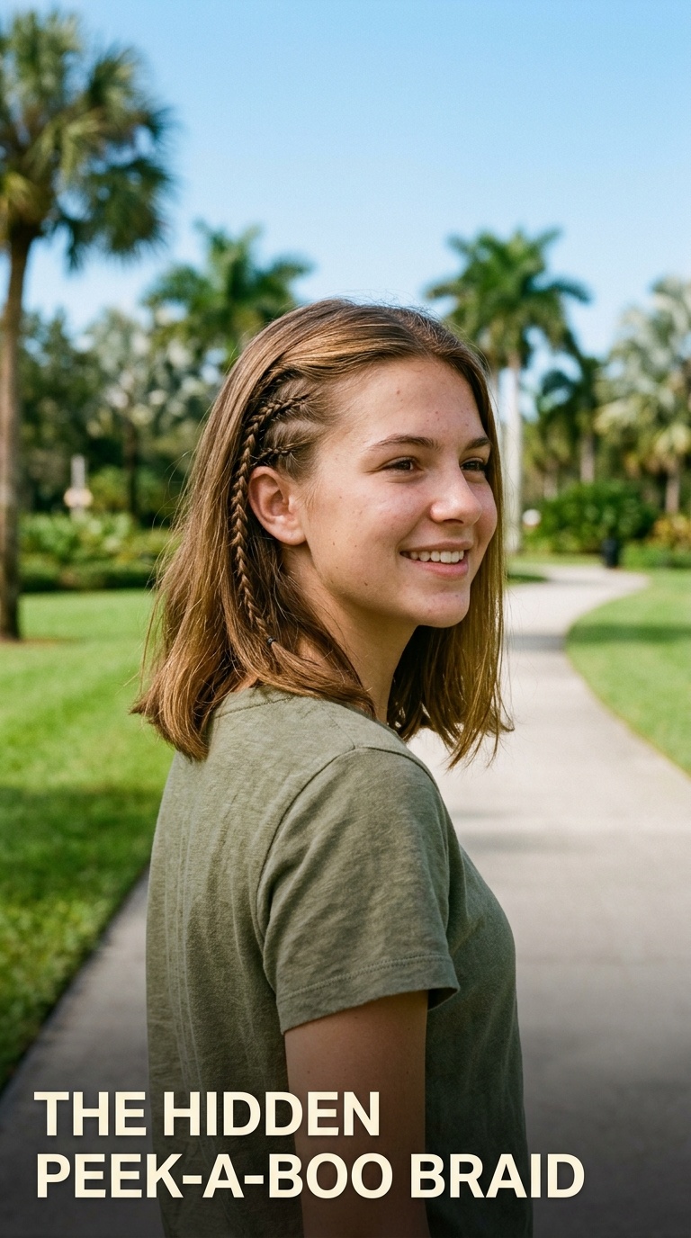 The Hidden Peek-a-Boo Braid