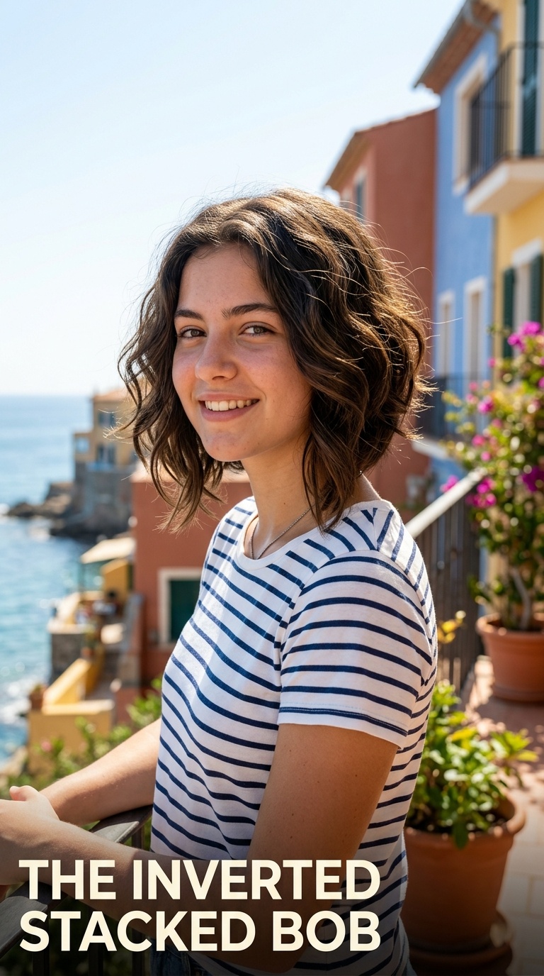 The Inverted Stacked Bob