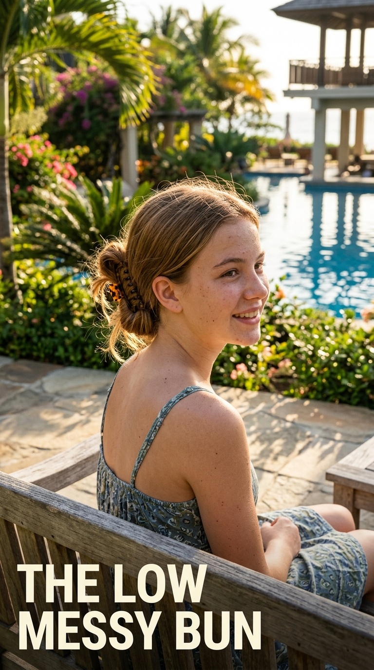 The Low Messy Bun