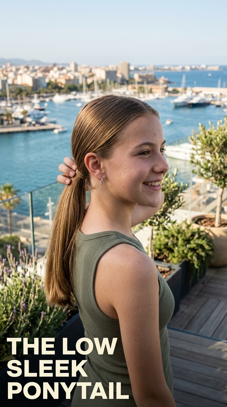 The Low Sleek Ponytail