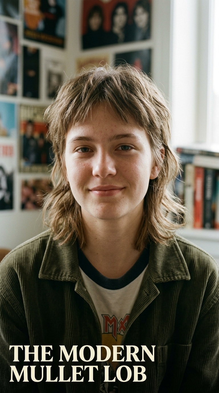 The Modern Mullet Lob