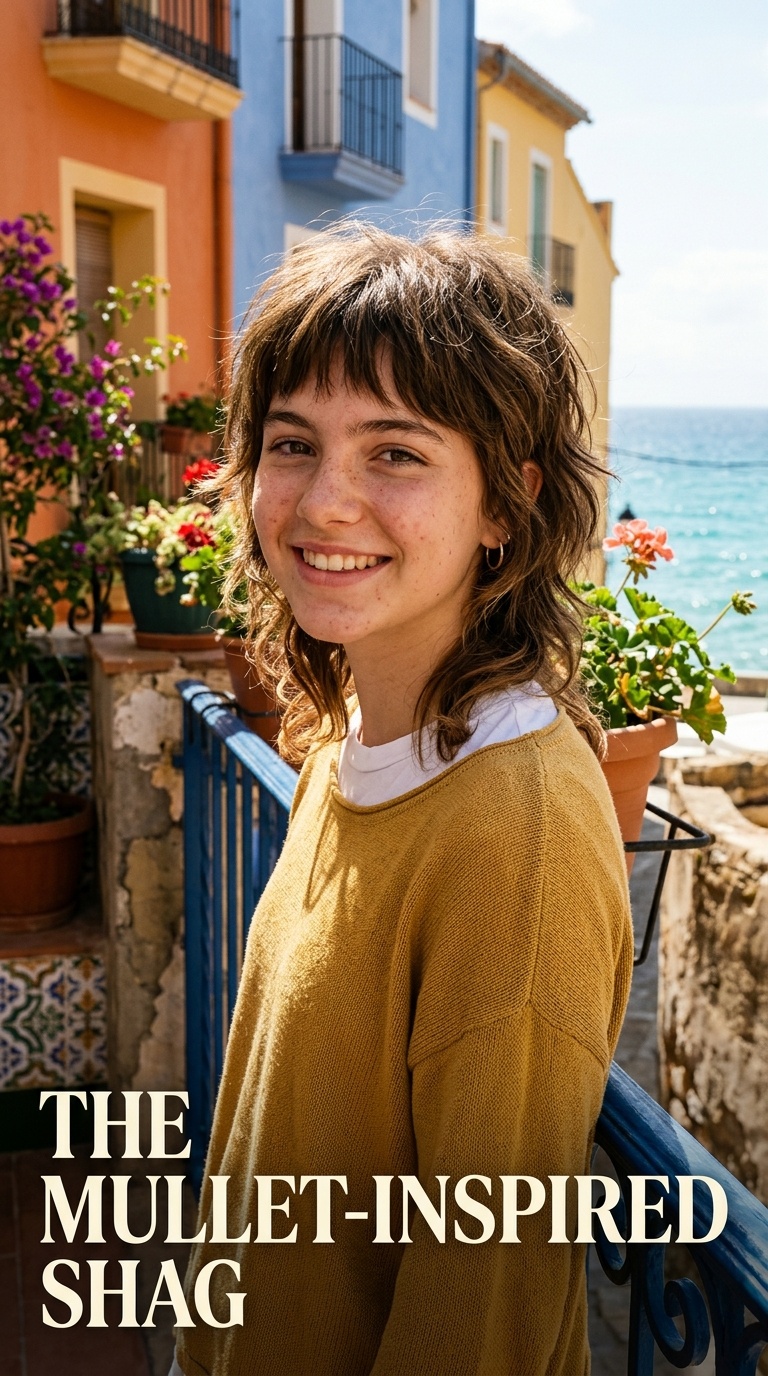 The Mullet-Inspired Shag
