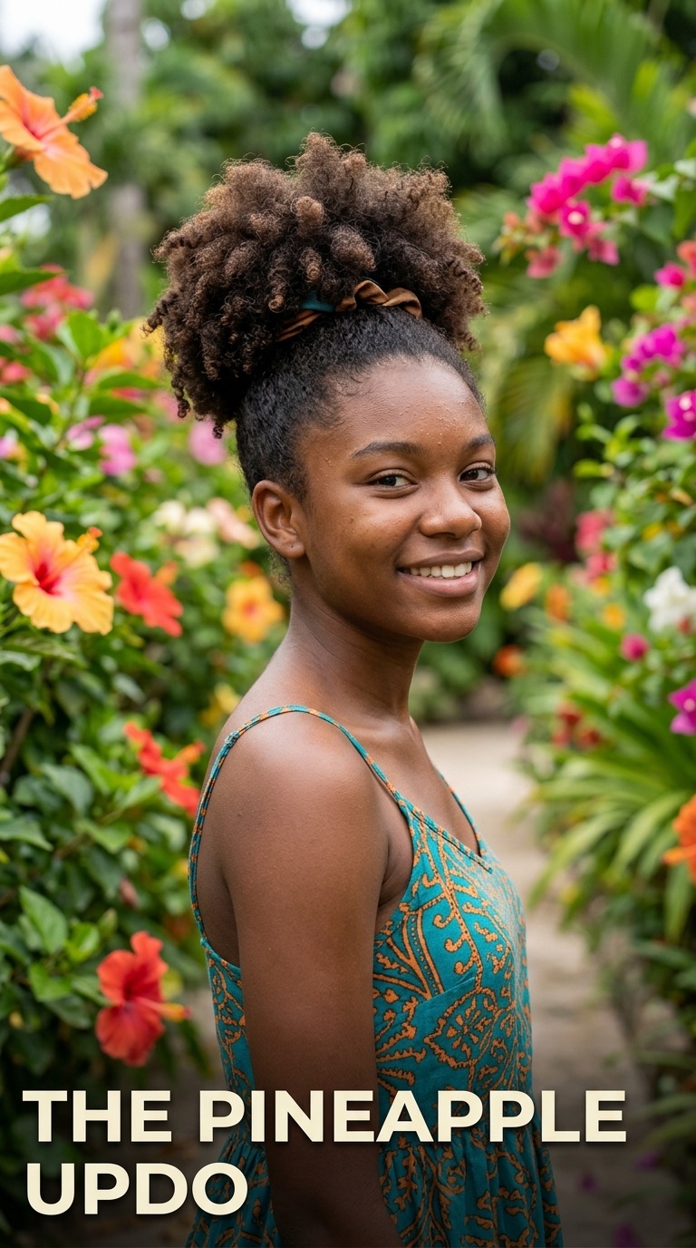The Pineapple Updo