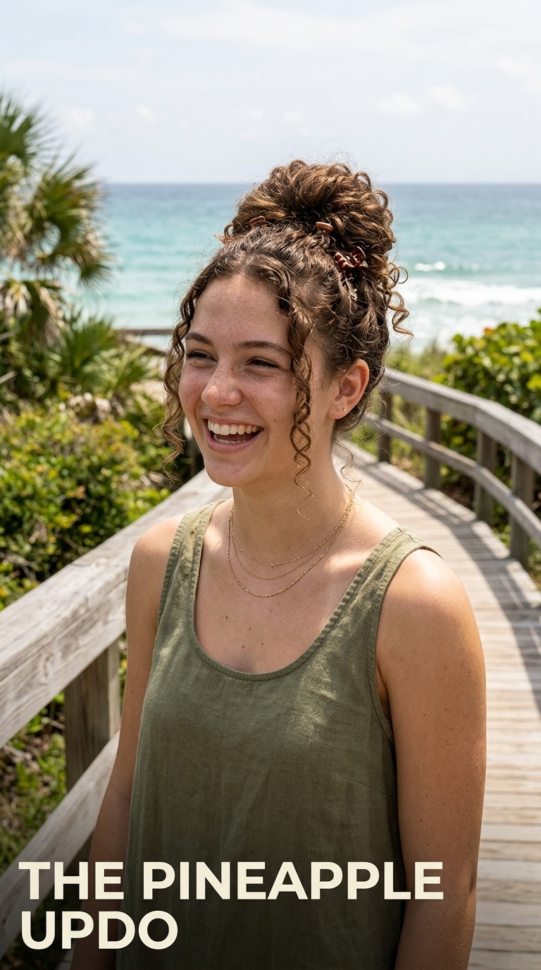 The Pineapple Updo