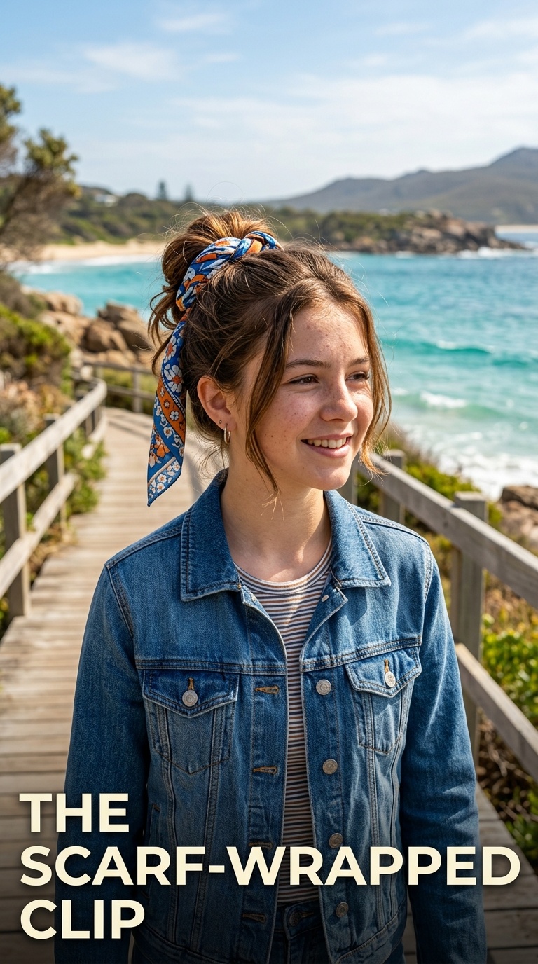 The Scarf-Wrapped Clip