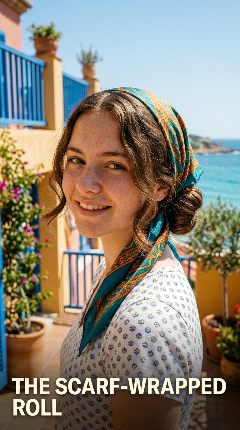 The Scarf-Wrapped Roll