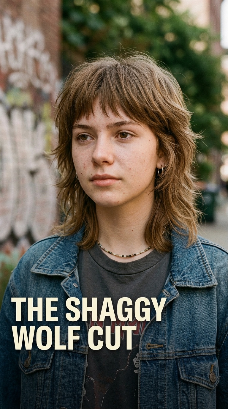 The Shaggy Wolf Cut