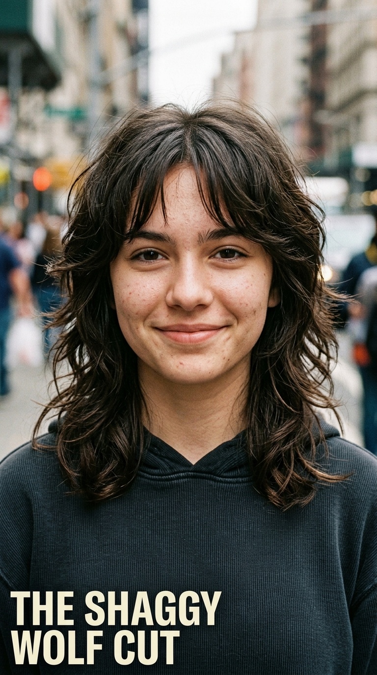 The Shaggy Wolf Cut