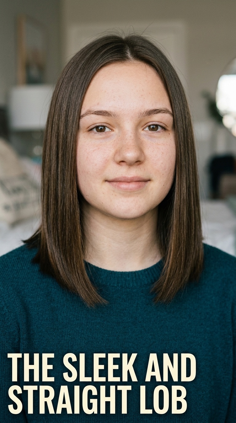 The Sleek and Straight Lob
